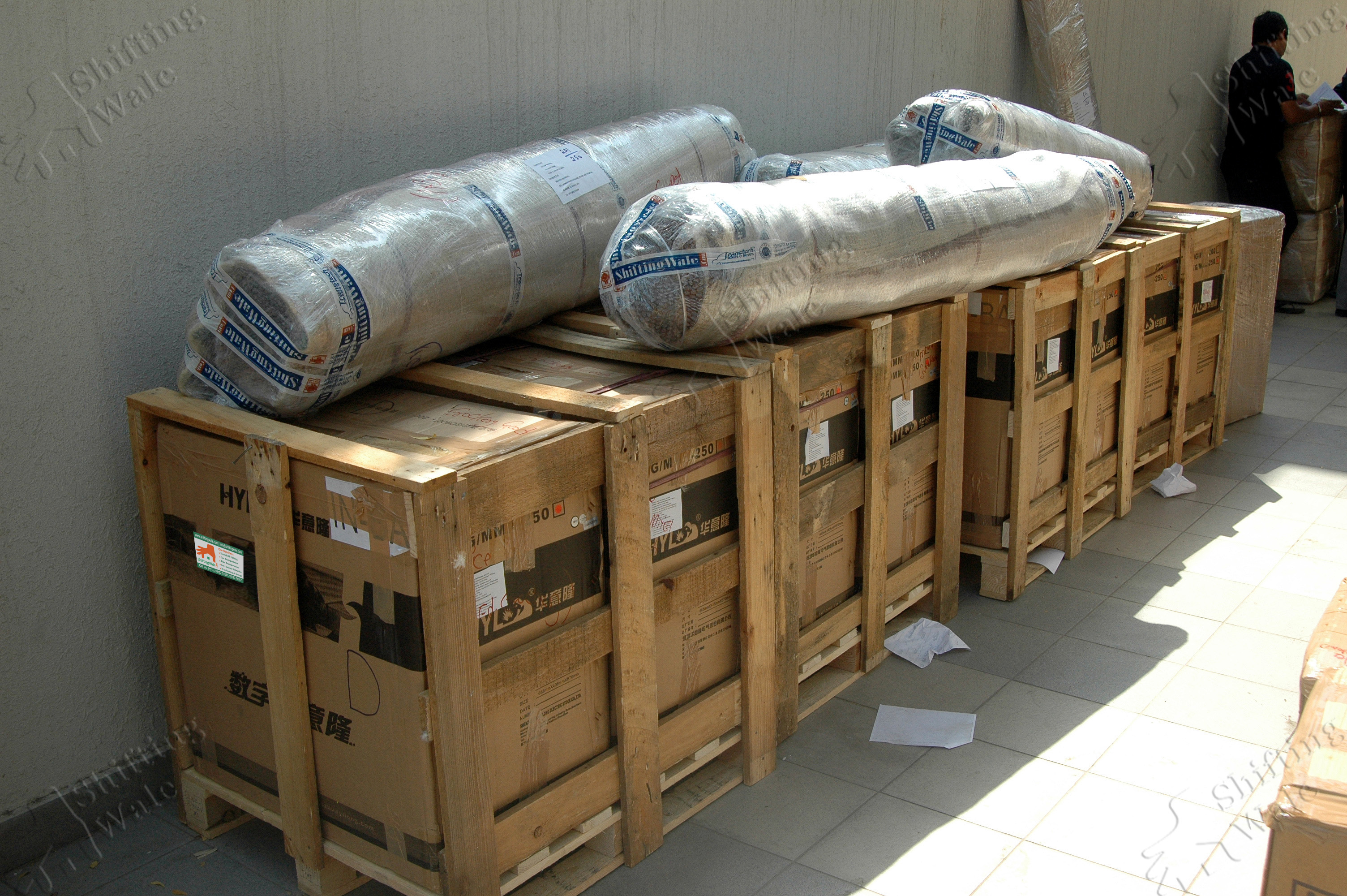 Wooden Crate Packing Services